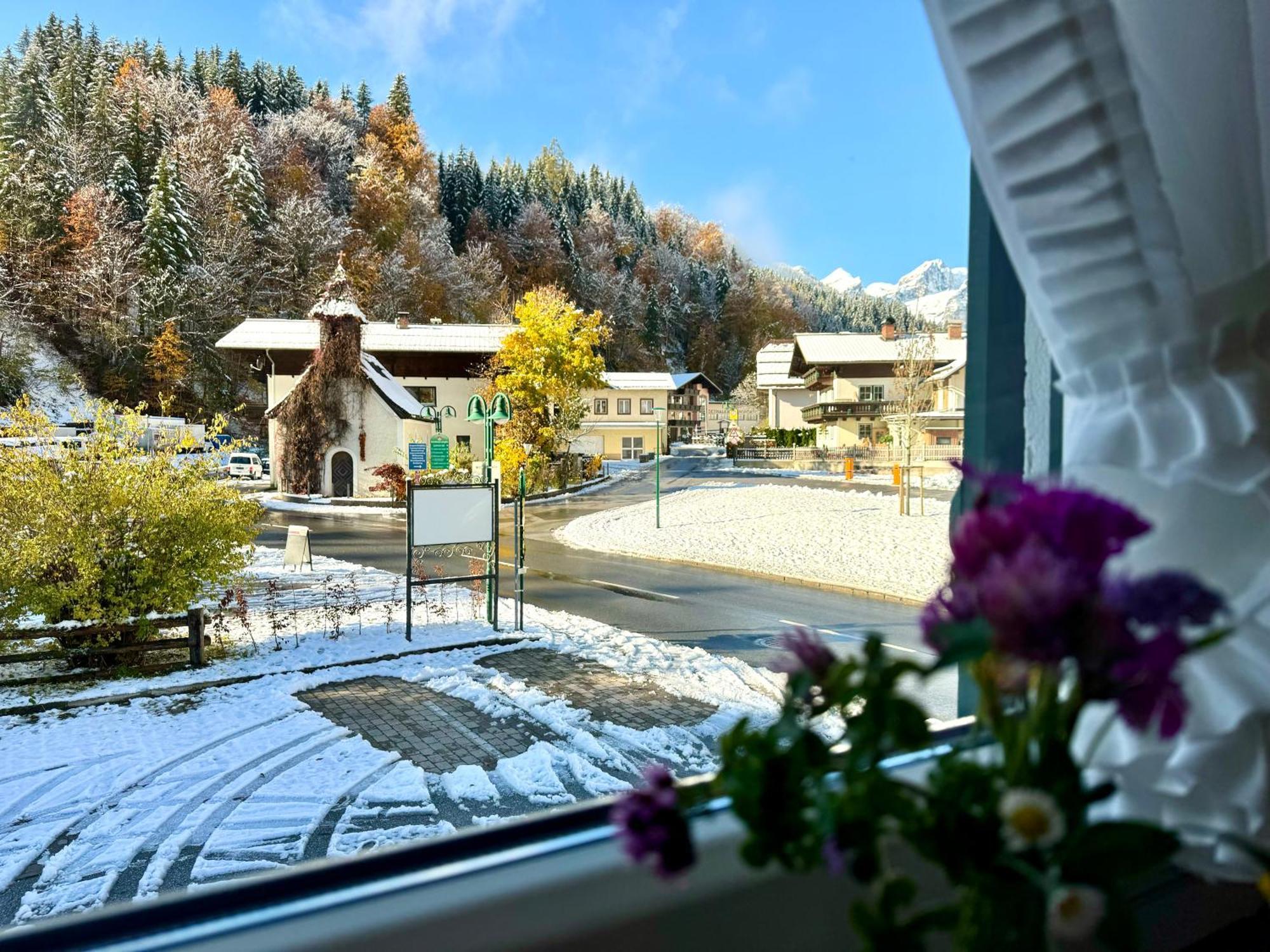 Ferienwohnung Saunahaus Annaberg im Lammertal Exterior foto
