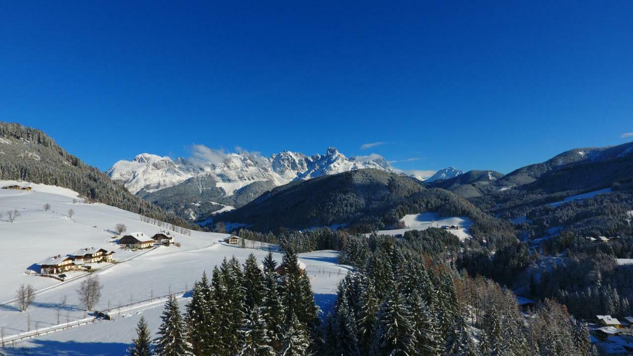 Ferienwohnung Saunahaus Annaberg im Lammertal Exterior foto
